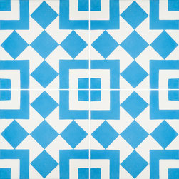 Granada cement Tile - Fez 928A design - Wall And Floor Tile