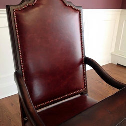 Interior Designer Veronica Pluta's Client's Custom Dining Table & Chairs - Dining Chairs