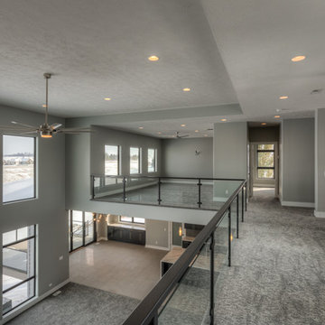 Custom 1.5-story modern w/ 21' Ceilings