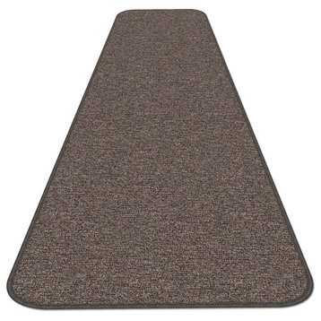 Skid-Resistant Carpet Runner Pebble Gray, 27"x6'