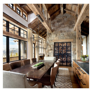 Big Bear Lodge - Rustic - Dining Room - Other - by Centre Sky ...