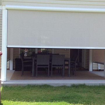 Enclosed Patio with Solar Screens