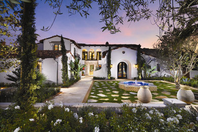 Inspiration for a mediterranean landscaping in Orange County.