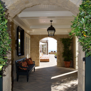 Pennsylvania Stone Farmhouse in Malibu, CA