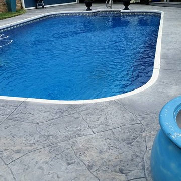 Pool deck