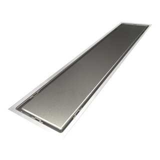 LUXE Linear Drains TI-55-2 5 x 5 Square Tile Drain with 2