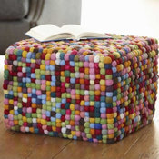Puffball Pouf