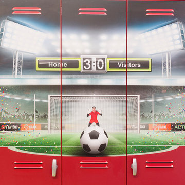 Soccer Kids Bedroom