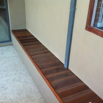 Huge decking work with merbau 140mm decking timber