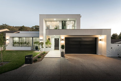 Modern exterior home idea in Adelaide