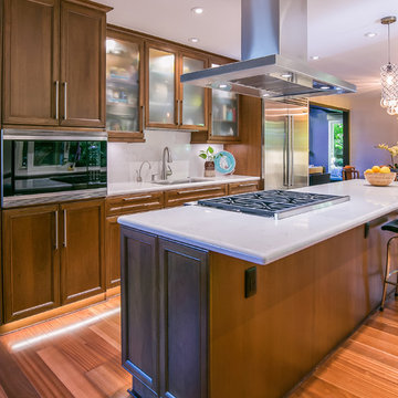 Open and Airy Contemporary Kitchen