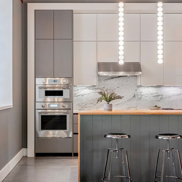 Modern Loft Kitchens in Cambridge, MA