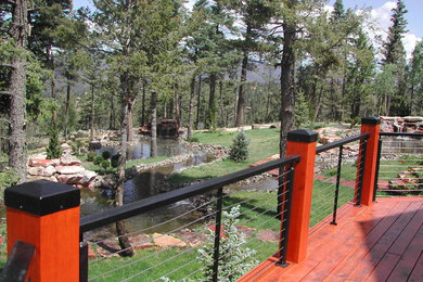 Inspiration for a contemporary home design remodel in Albuquerque