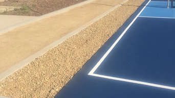 Half Court & Pickleball Court