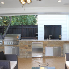 Backyard cabana