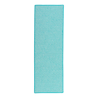 Outdoor Houndstooth Tweed Indoor/Outdoor Rug Rustic Farmhouse OT19, 2 ...