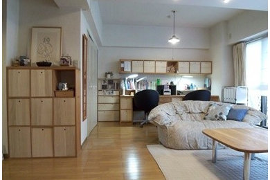 他の地域にあるコンテンポラリースタイルのおしゃれな住まいの写真