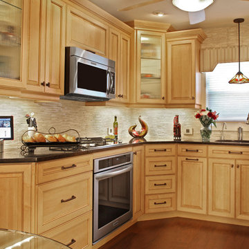Caramel Glazed Kitchen Remodel
