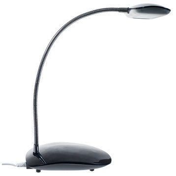 Touch-Activated 18 LED USB Desk Lamp by Northwest, Black