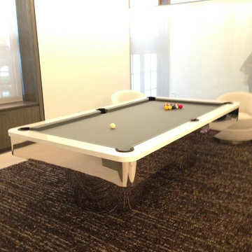 Chrome Pool Table by MITCHELL Pool Tables
