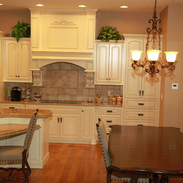Paint Kitchen with Custom Range Hood