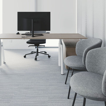 CEO Waiting Area at Airoptic Research & Technology Office in Wysogotowo