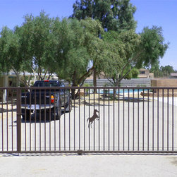 Rolling Driveway Gate - Home Fencing And Gates
