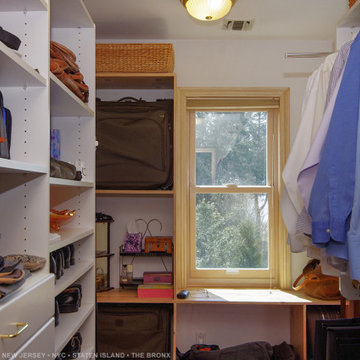 New Wood Window In Lovely Closet - Renewal by Andersen NJ / NYC