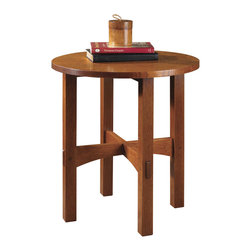 Stickley Round Tabouret Table 89/91-603 - Side Tables And End Tables