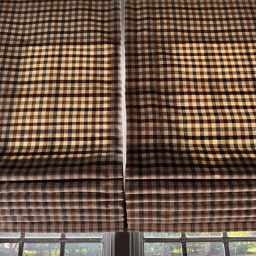 Custom Roman Shades