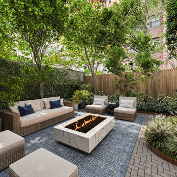 Virtual Staging Examples - Backyards, Patios, Decks & Terraces