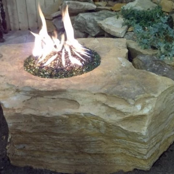 Natural Stone Fire Pits - Fireboulders