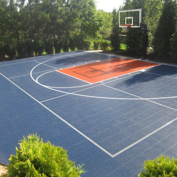 SNAPSPORTS® BACKYARD GAME COURT - UNIQUE SHAPE