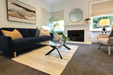 Living room in Melbourne.