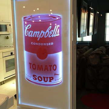 Andy Warhol's 'Campbell's' Art Project in Miami Beach Residence