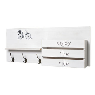 Safavieh Darcey Hanging Storage Wall Rack - White