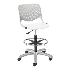 Poly And Bark Tremaine Drafting Chair Contemporary Office Chairs By Edgemod Furniture