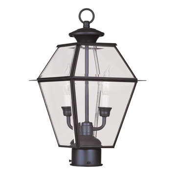 Westover Outdoor Post Head, Bronze