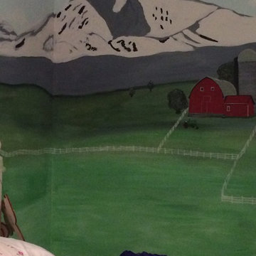 Horse Room Mural