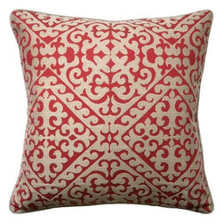 Meurice Poppy Pillow - Decorative Pillows