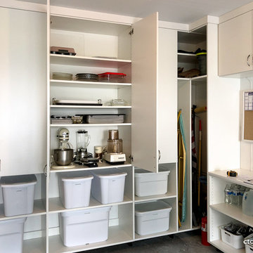Organized Garage Storage Units