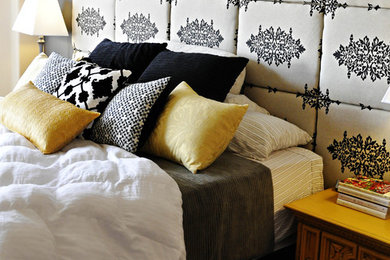 Inspiration for an eclectic bedroom remodel in Salt Lake City