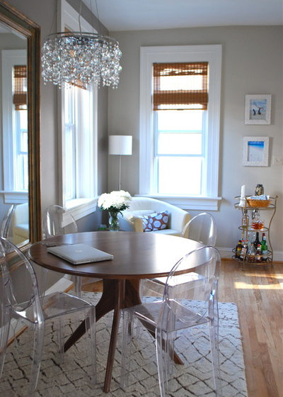 Eclectic Dining Room by Megan Blake Design