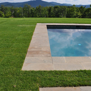 Woodstock Pool- Automatic Pool Cover Stone Lid