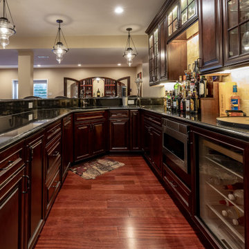 Amazing Basement Remodel, with Irresistible Wine Cellar in Ashburn VA
