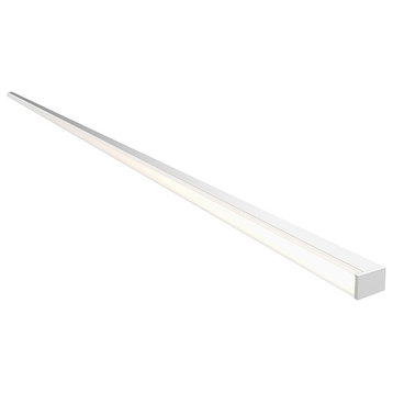 Stix Plus LED Wall Bar, Satin White, 60"