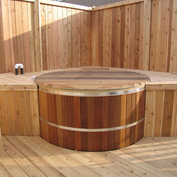 Assembling as Cedar Hot Tub - Hot Tubs