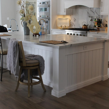 Kitchen in white