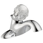 Delta - Delta Classic Single Handle Centerset Bathroom Faucet, Chrome, 522-MPU-DST - You can install with confidence, knowing that Delta faucets are backed by our Lifetime Limited Warranty. Delta WaterSense labeled faucets, showers and toilets use at least 20% less water than the industry standard saving you money without compromising performance.