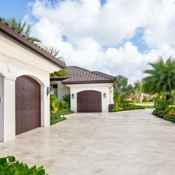 Corsica Pearl - Marble Pool Deck & Driveway / Rustic Blend V Enter title, c